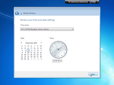 Atur Time Zone Windows