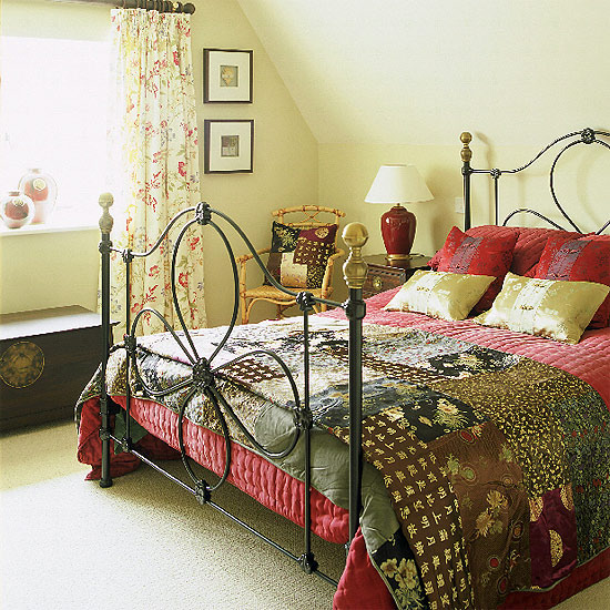 New Home  Interior Design  Stylish Country  Bedroom 