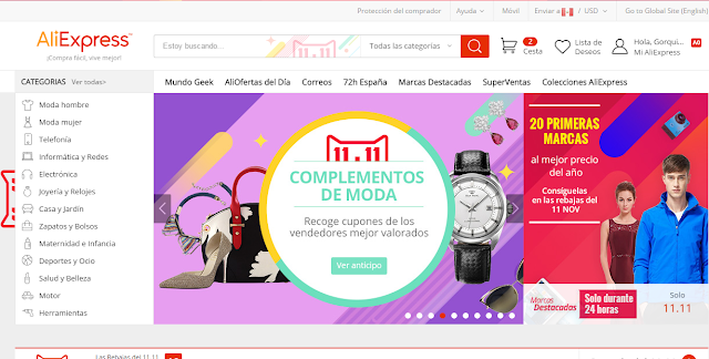 Aliexpress Peru pagina Peru