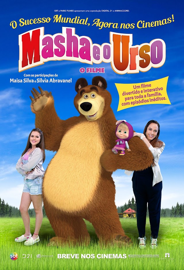 MASHA E O URSO | Série animada chega aos cinemas em breve!