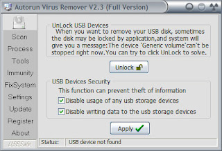 Autorun virus remover tool