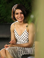 Samantha Ruth Prabhu looks super cute in a deep neck sleeveless short dress ~  Exclusive 001.jpg