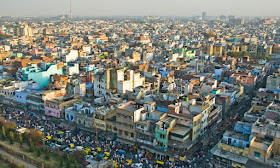 Delhi authorities say thousands more women could be living in the estimated 300 properties linked to the group Adhyatmik Vishwa Vidyalaya nationwide. Photograph: David Pearson/Alamy