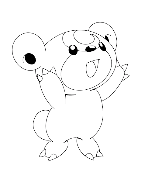 Cute Pokemon Coloring Pages