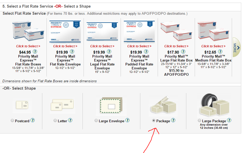 Geek Girlie Stuff How To Create Mailing Label For Usps Regional Boxes