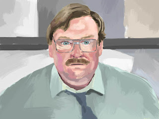 iPad portrait of Stephan Root 