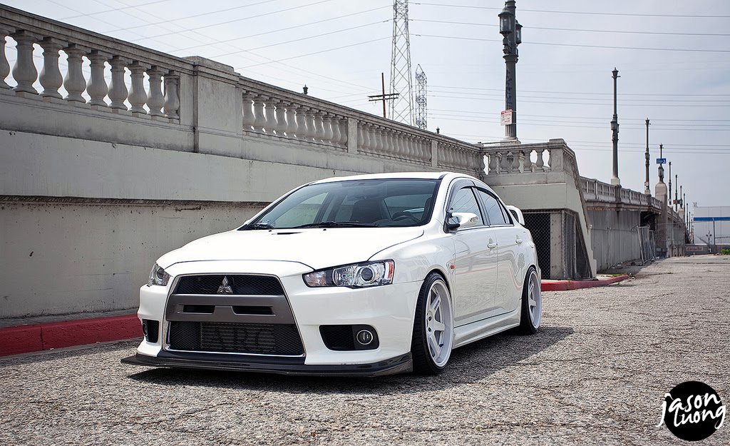 Stanced Evo X lightly modded TSX 350z Lexus ISF Lexus IS300