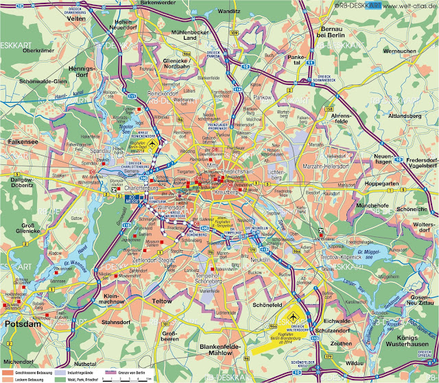 Karte von Berlin Übersicht Deutschland Karte auf Welt from Olympiastadion berlin karte