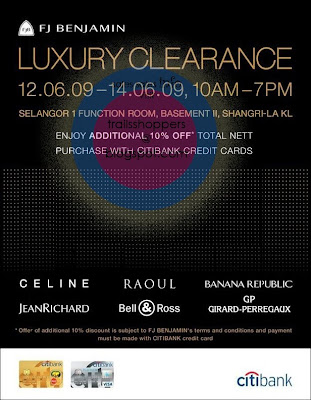 FJ Benjamin Luxury Clearance