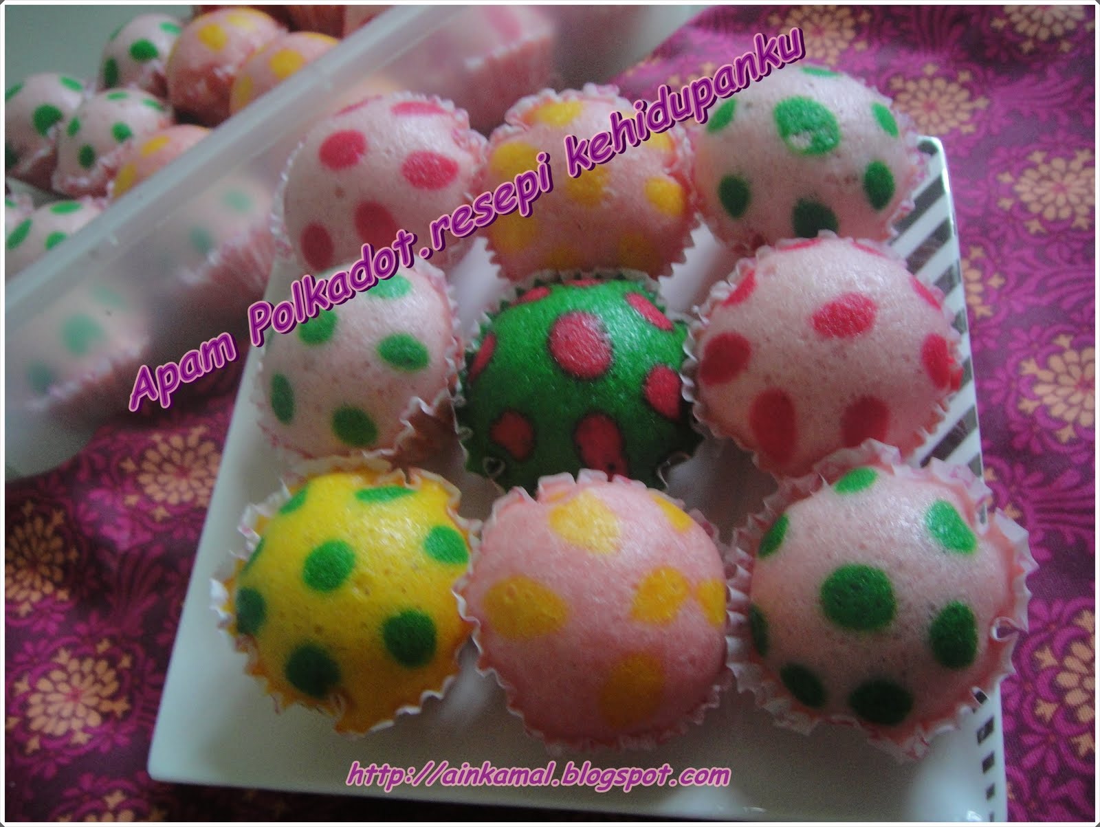 Resepi Kehidupanku: Apam polkadot