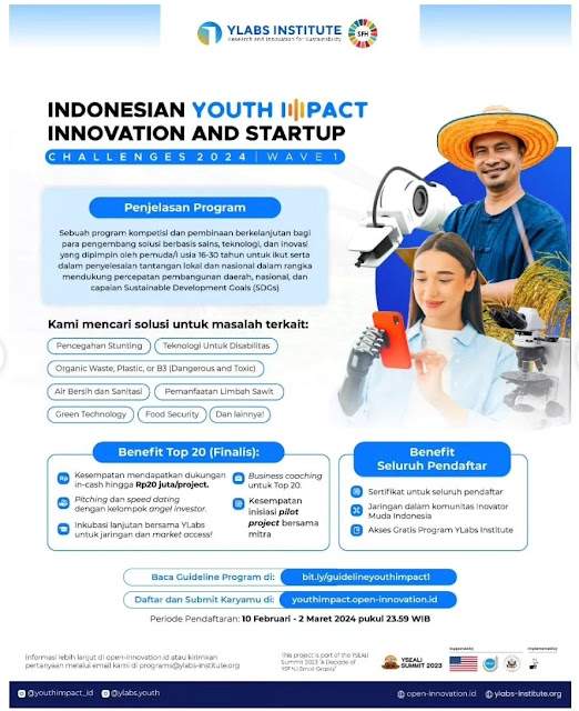 Indonesian Youth Impact: Innovation and Startup Challenges 2024 (Wave 1)