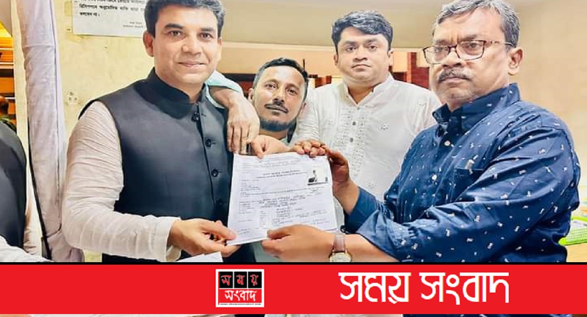 আওয়ামী লীগের মনোনয়ন ফরম কিনলেন জামাল হোসেন মিয়া