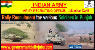 Join Indian Army Recruitment 2018 for Soldiers Technical & Non Technical Posts