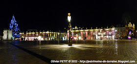 NANCY (54) - Place Stanislas : photos nocturnes de fin d'année 2011