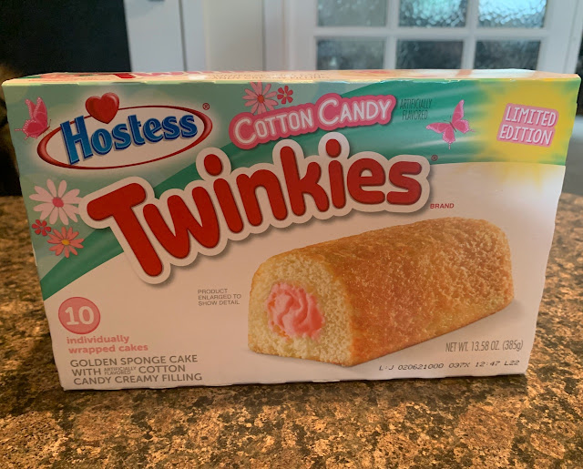 Limited Edition Hostess Cotton Candy Twinkies