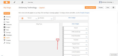 How to remove blank ads on blogspot