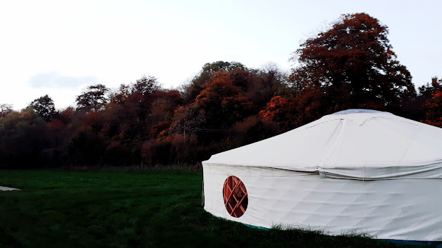 Project 365 2017 day 289 - Yoga in a yurt // 76sunflowers