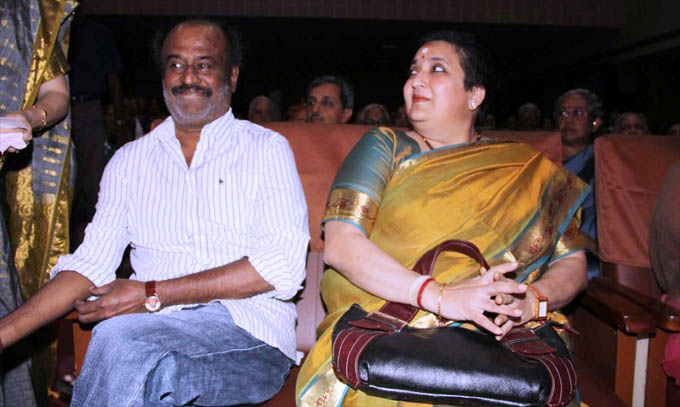 Rajinikanth at YGeeMahendra Nadagam release images