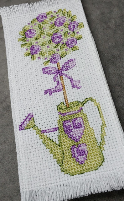 cross stitch bookmark