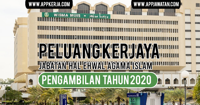 Jawatan Kosong di Jabatan Hal Ehwal Agama Islam