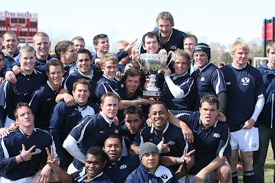 BYU Rugby Team retains Wasatch Cup for fourth straight year