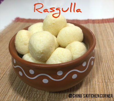 Rasgulls @ Chinu’s kitchen Corner 