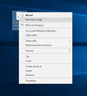 Cara Membakar File ISO Ubuntu Ke Dalam DVD Di Windows