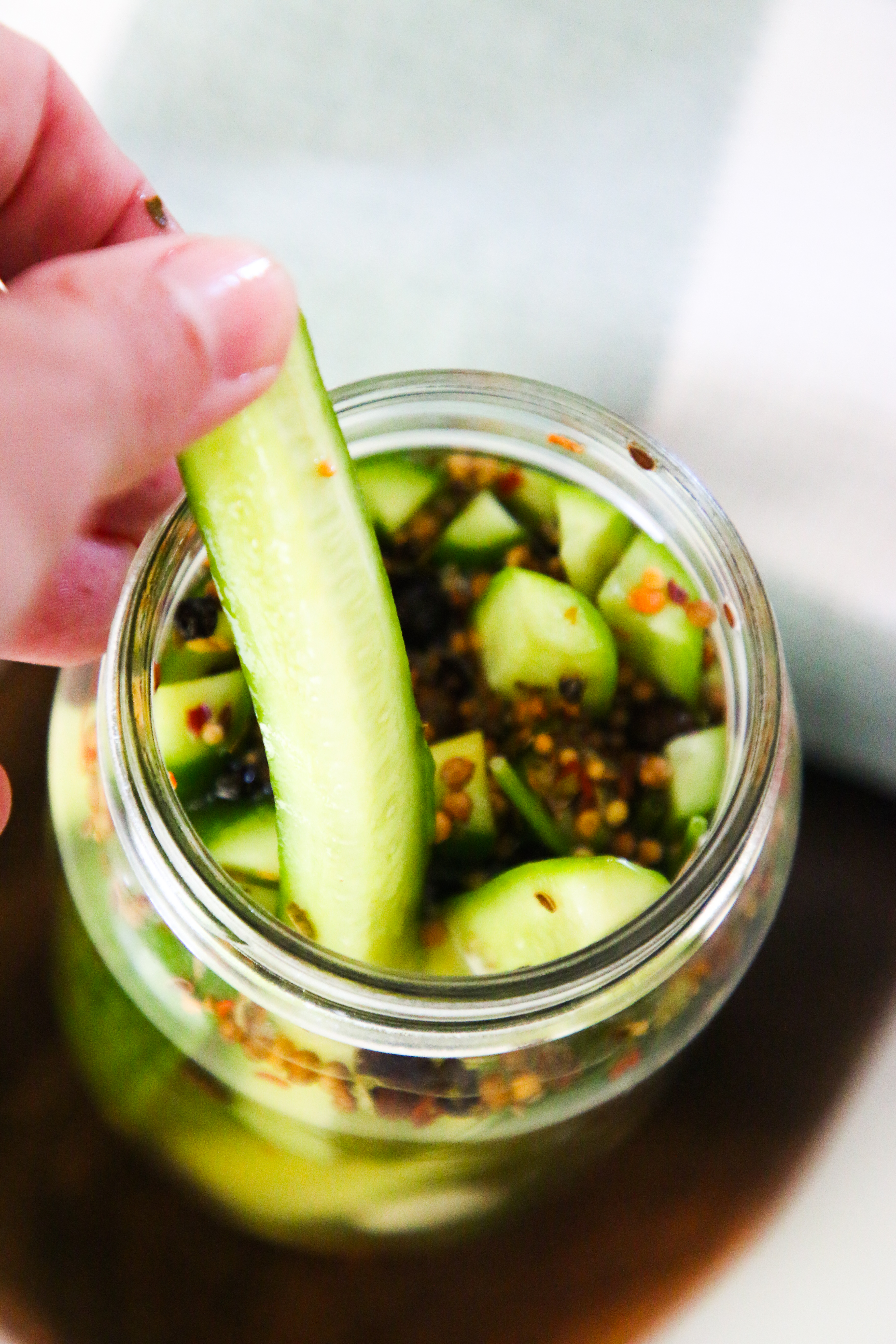 Small Batch Dill Pickle Recipe