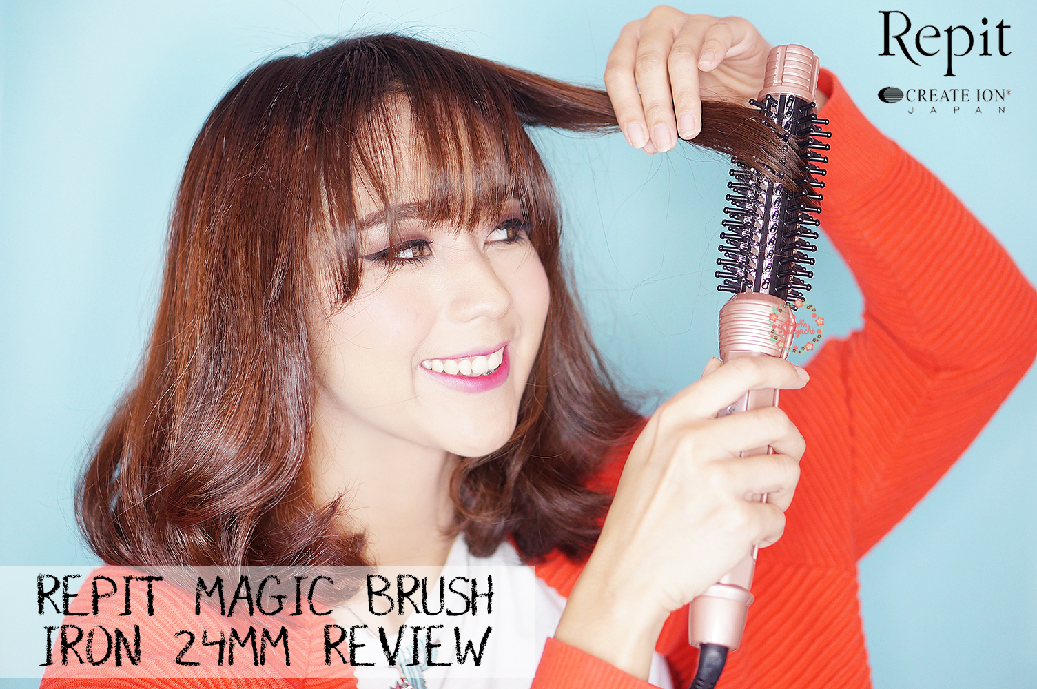 Sasyachi Beauty Diary REPIT MAGIC BRUSH IRON 2IN1 24MM REVIEW