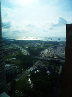 Top view from Springleaf tower Singapore