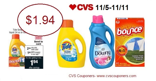 http://www.cvscouponers.com/2017/11/hot-pay-194-for-tide-simply-clean-downy.html