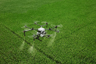 Drone farming, DJI’s AGRAS MG-1S