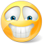 small laughing emoticon