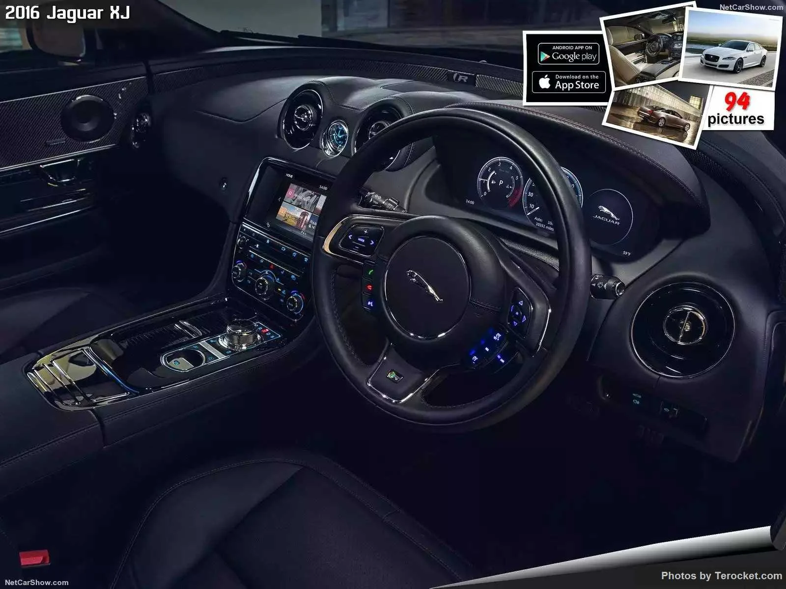 Hình ảnh xe ô tô Jaguar XJ 2016 & nội ngoại thất