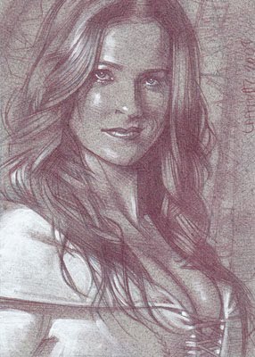 Legend Of The Seeker (Pencil study) ACEO Sketch Card by Jeff Lafferty