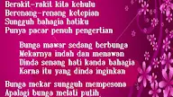 Contoh Pantun Sahabat