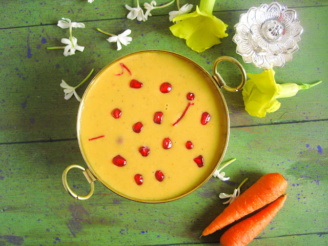 easy carrot kheer recipe