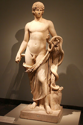 Homossexualidade na Roma Antiga - Agathos Daimon - Antínoo como Agathodaemon