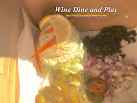 The fish spread at Guy's Gulfside Grill at the Tradewinds resort on St. Pete Beach