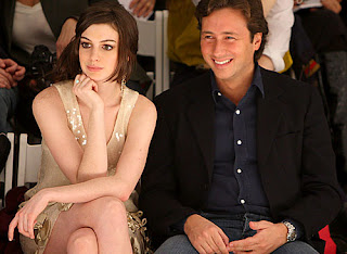 Anne Hathaway with Boyfriend