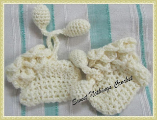 free crochet pattern, free crochet baby booties pattern,