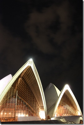 Sydney Opera House at night