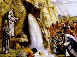 Ex 17, 3-7: Las aguas de Masá y Meribá