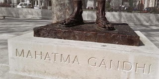 london at Mahatma Gandhi