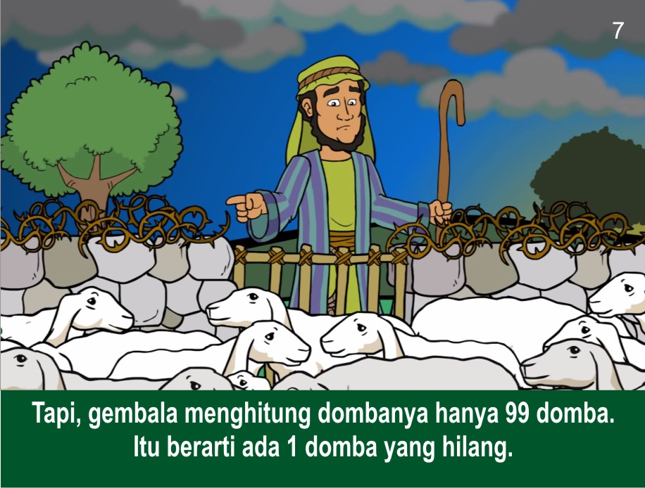 Komik Alkitab Anak: Domba Yang Hilang