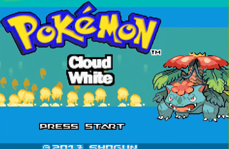 Pokemon Cloud White 2 para GBA Imagen Portada