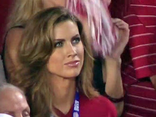 Katherine Webb lost in match of Aj Mccarron