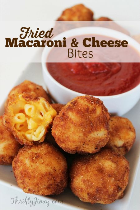 Fried Macaroni and Cheese Bites