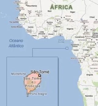 Países do Continente Africano: São Tomé e Príncipe