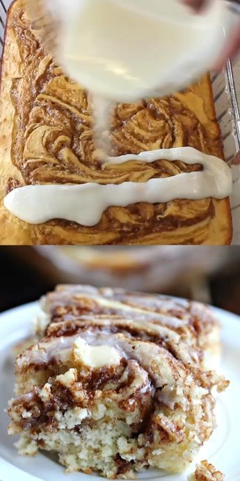 Cinnamon Roll Cake